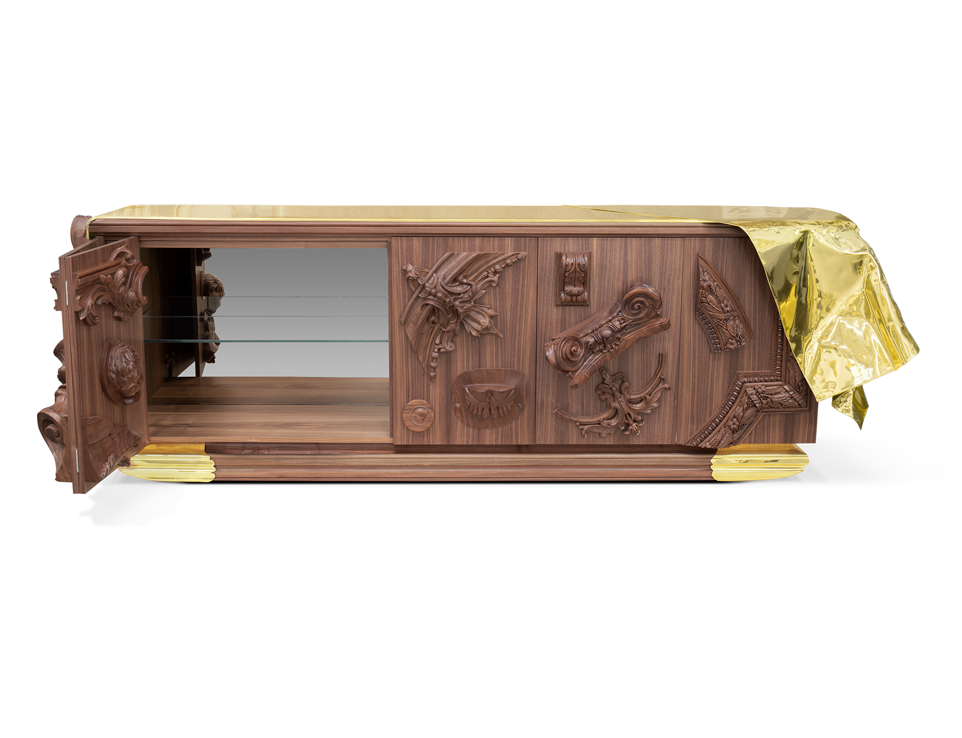 Valiant Walnut Sideboard