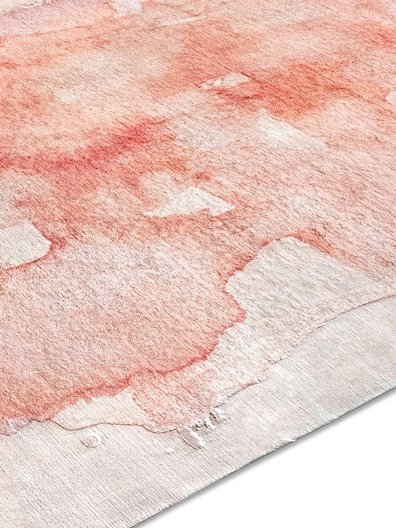 Mono Rose Hand Knotted Rug