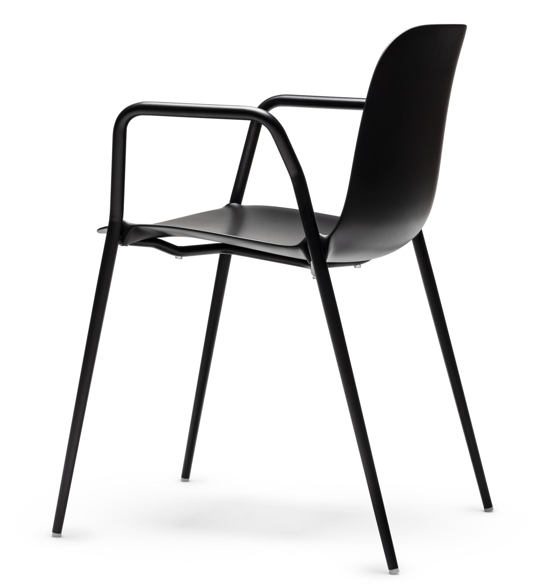 Dogo P Black Chair (2-Piece Set)