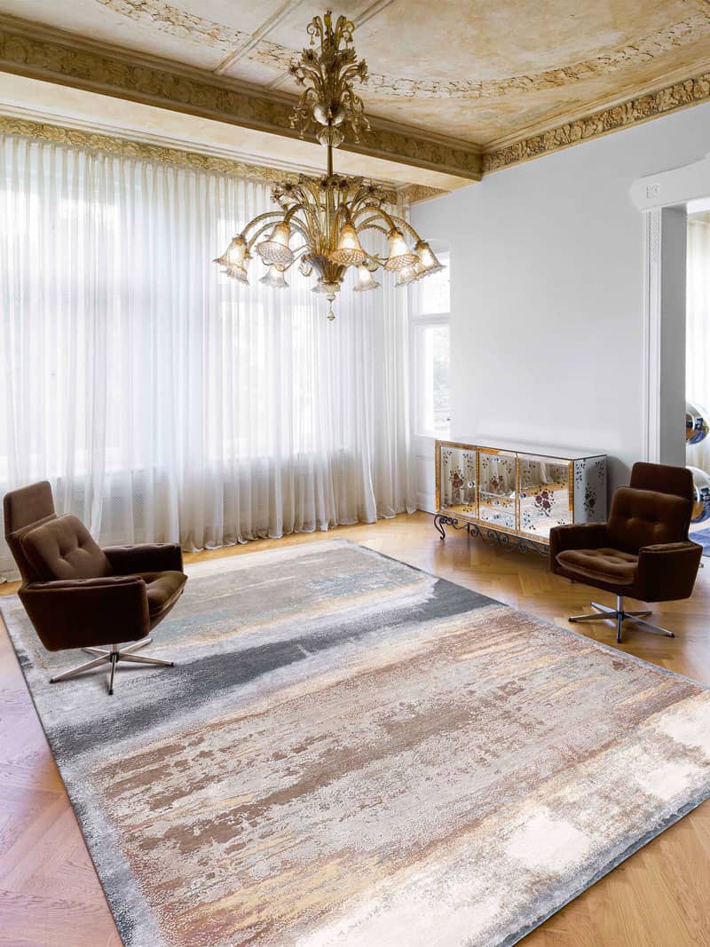 Beige Mix Hand-Woven Rug