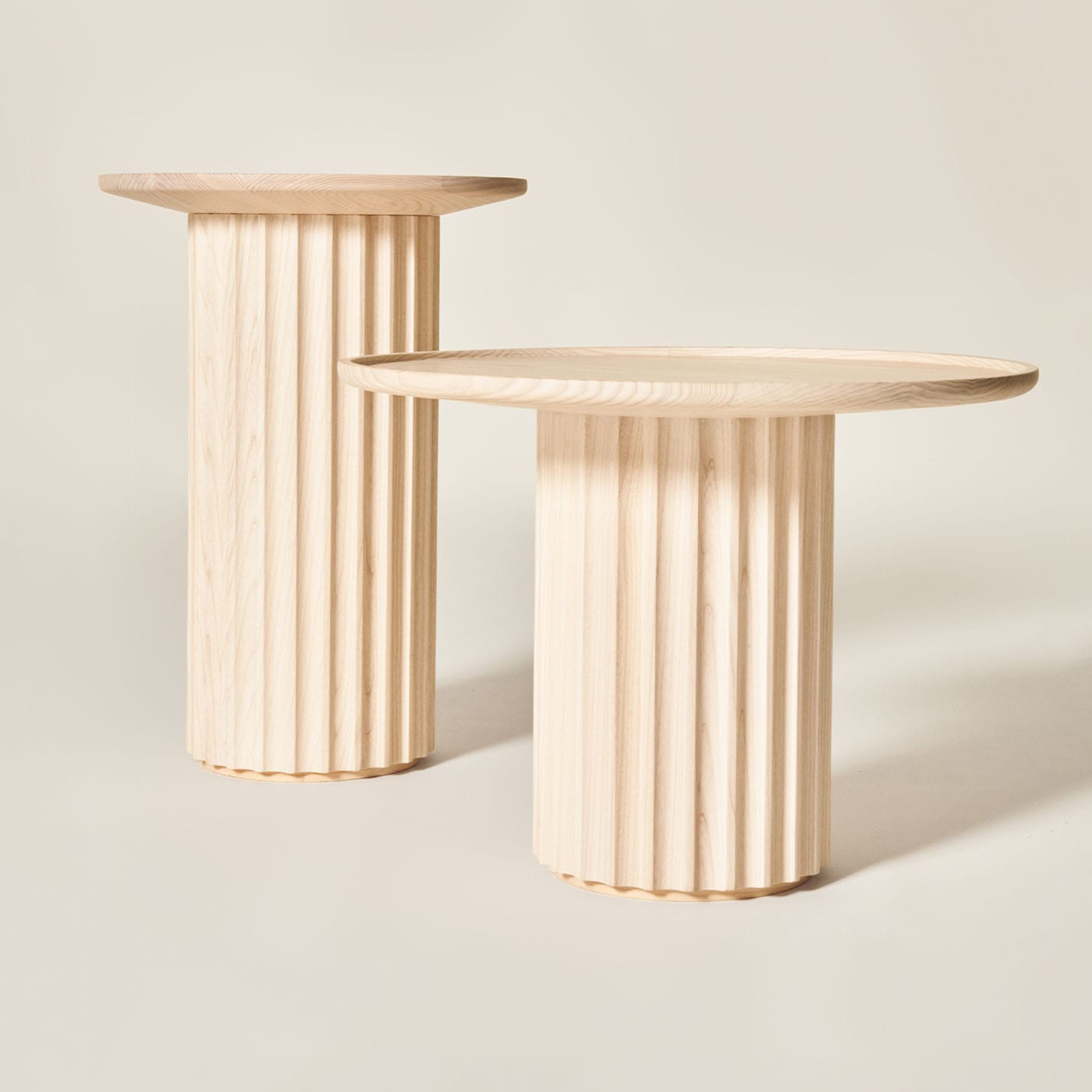 Capitello Natural Side Table