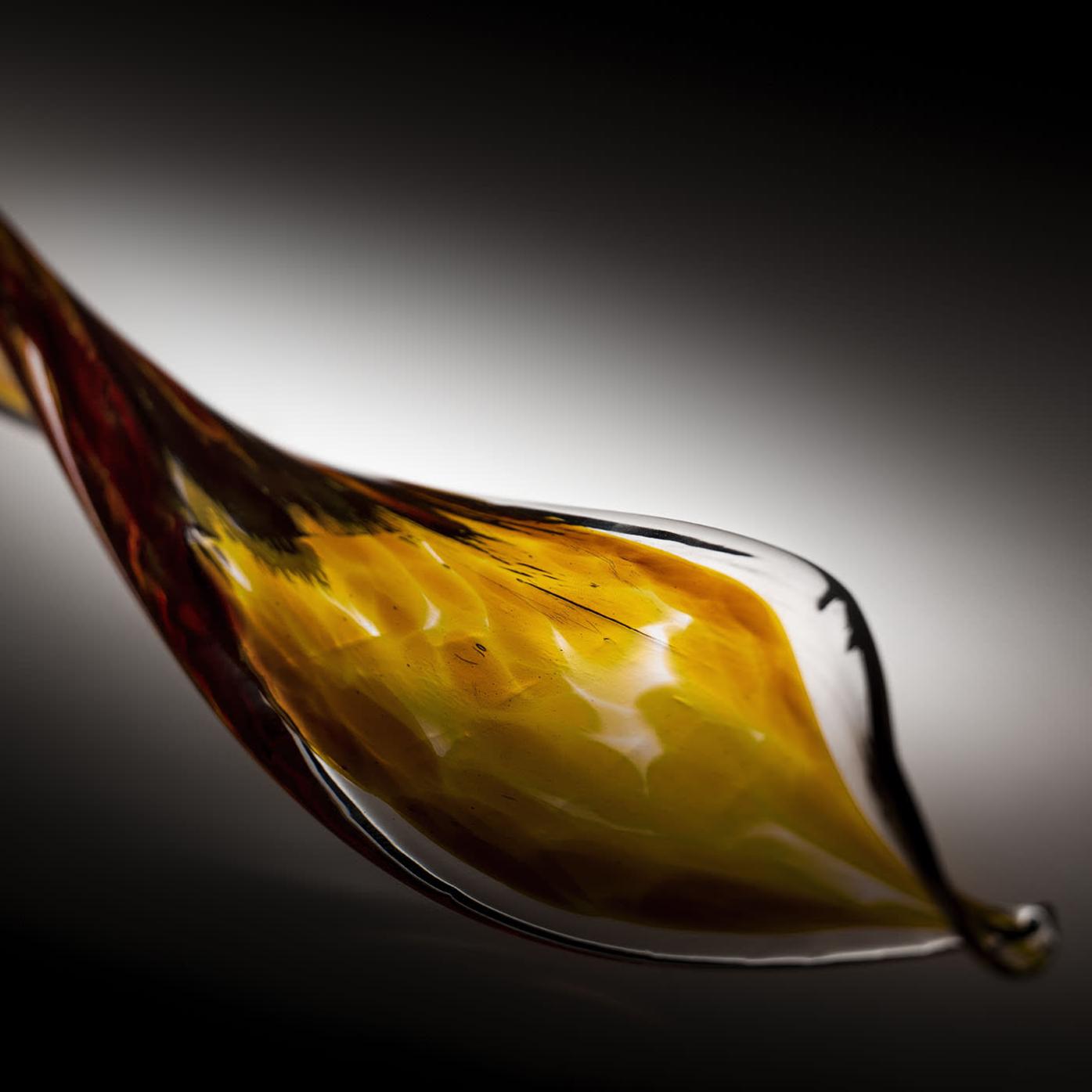 Murano Leaves 3-Light Pendant