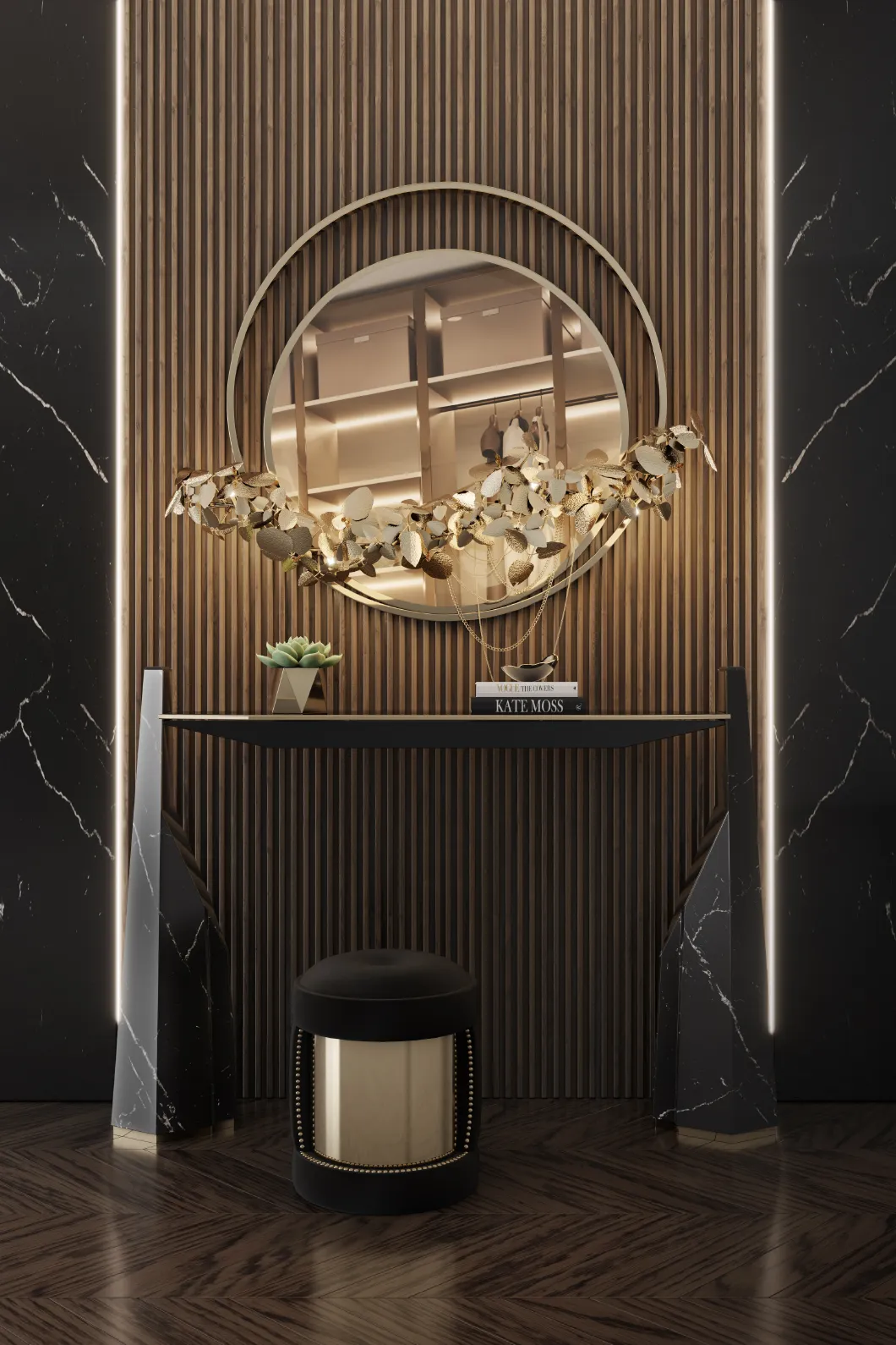 Royal II Wall Light Mirror - 1
