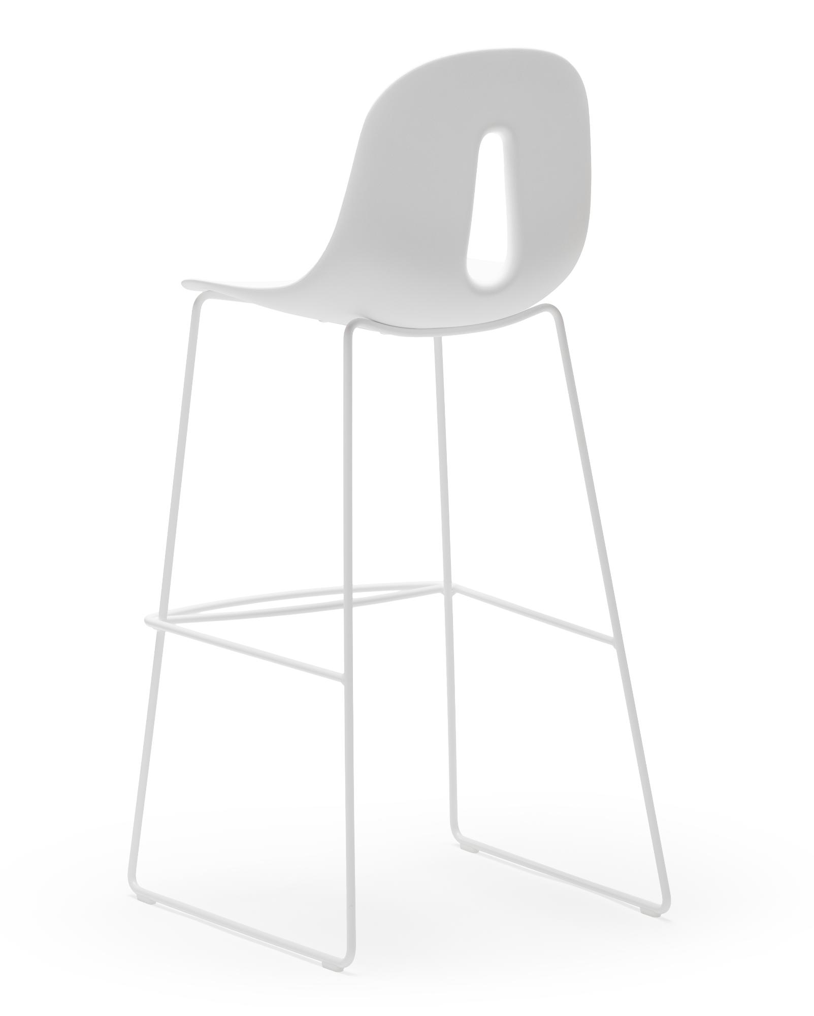 Gotham SL SG-80 White Bar Stool