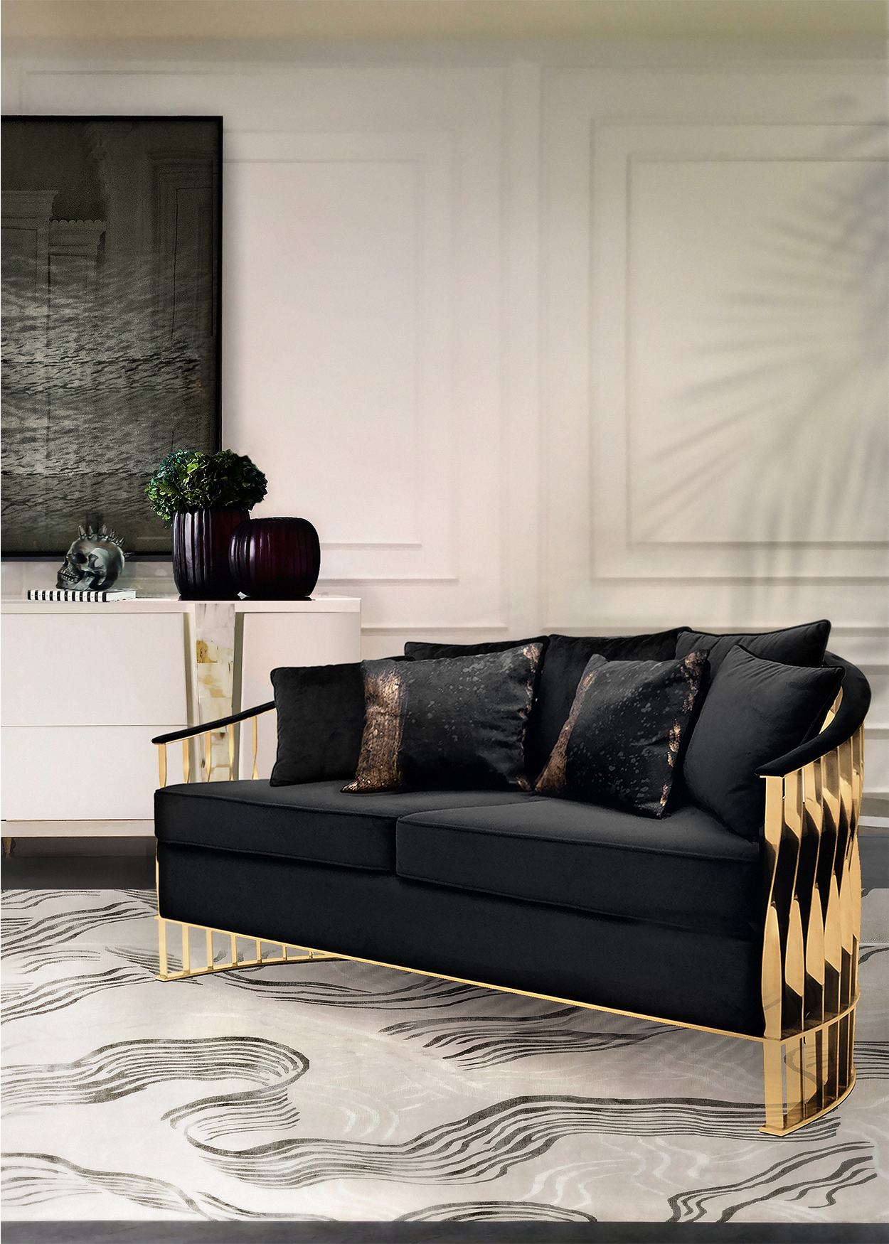 Mandy Luxe Sofa