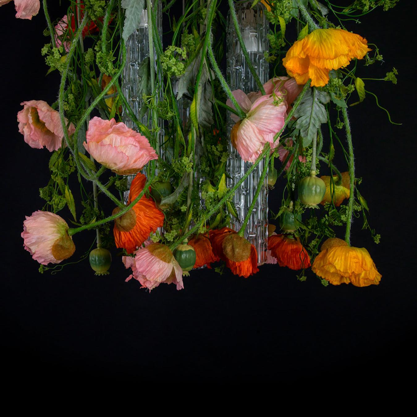 Poppy Round Chandelier