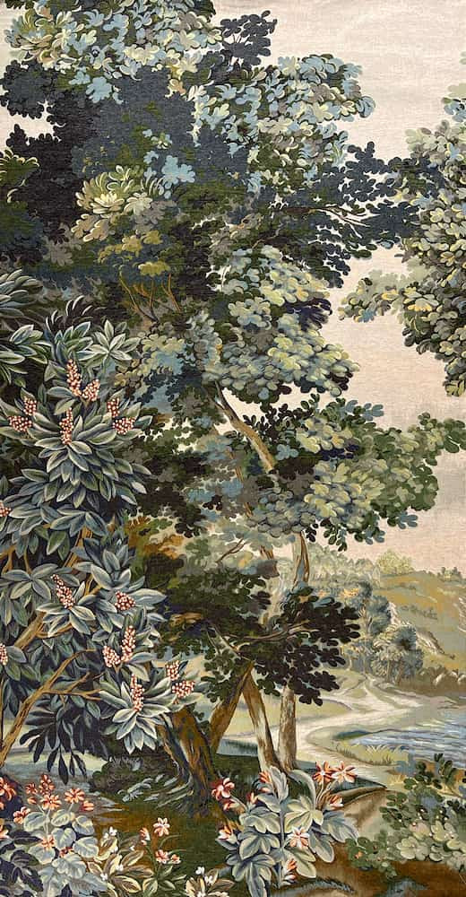 Flemish Garden Greenery Tapestry