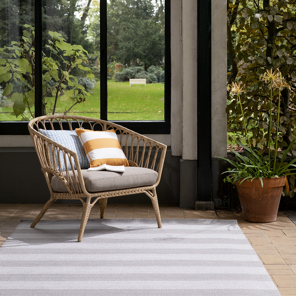Dove Grey Outdoor Rug