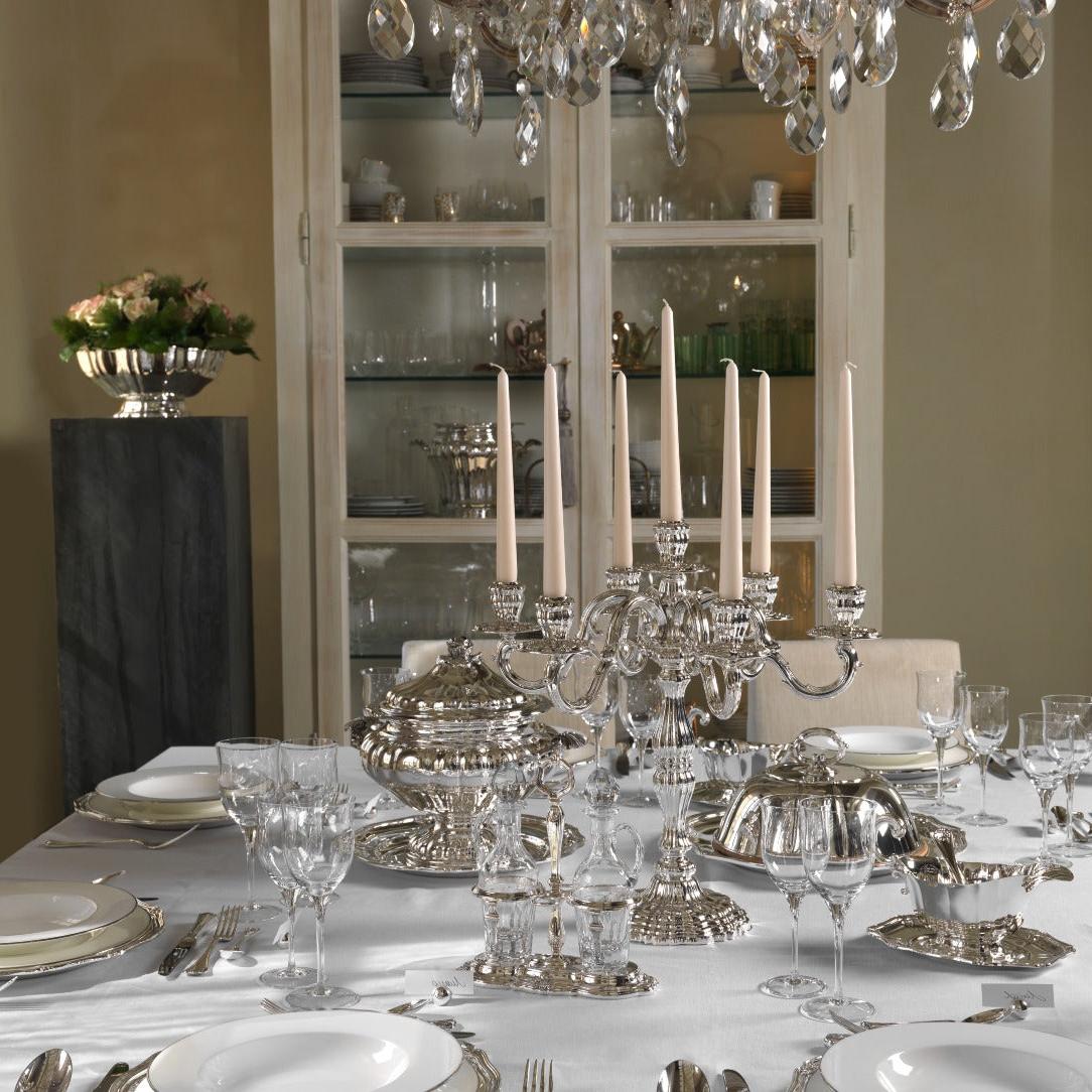 Royal Silver-Plated Candelabrum
