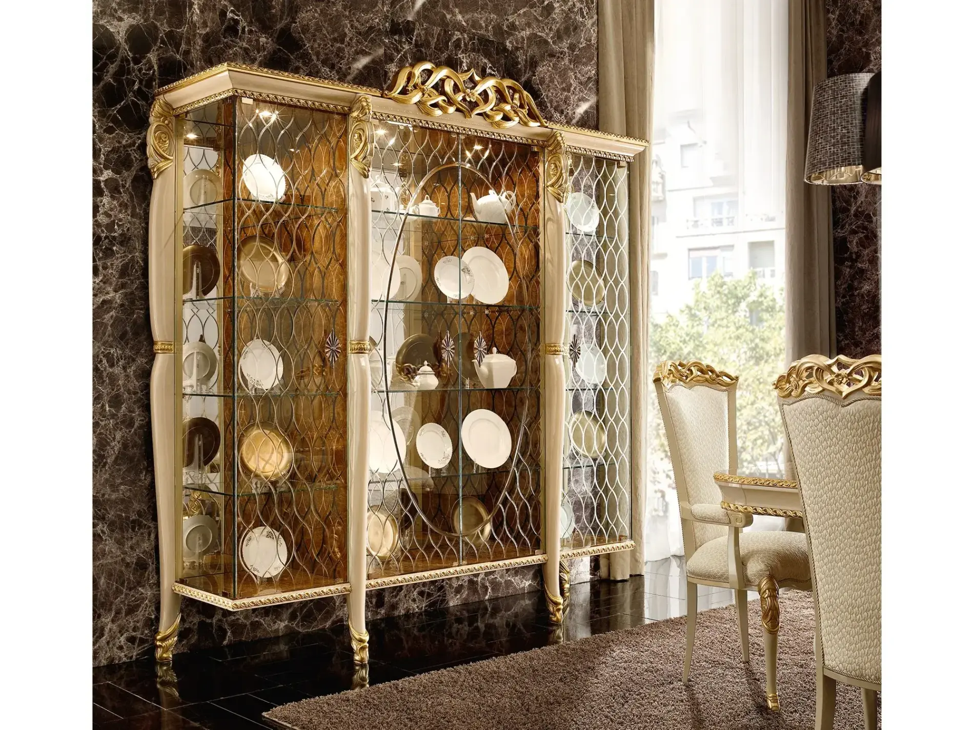 Harmony Italian Display Cabinet