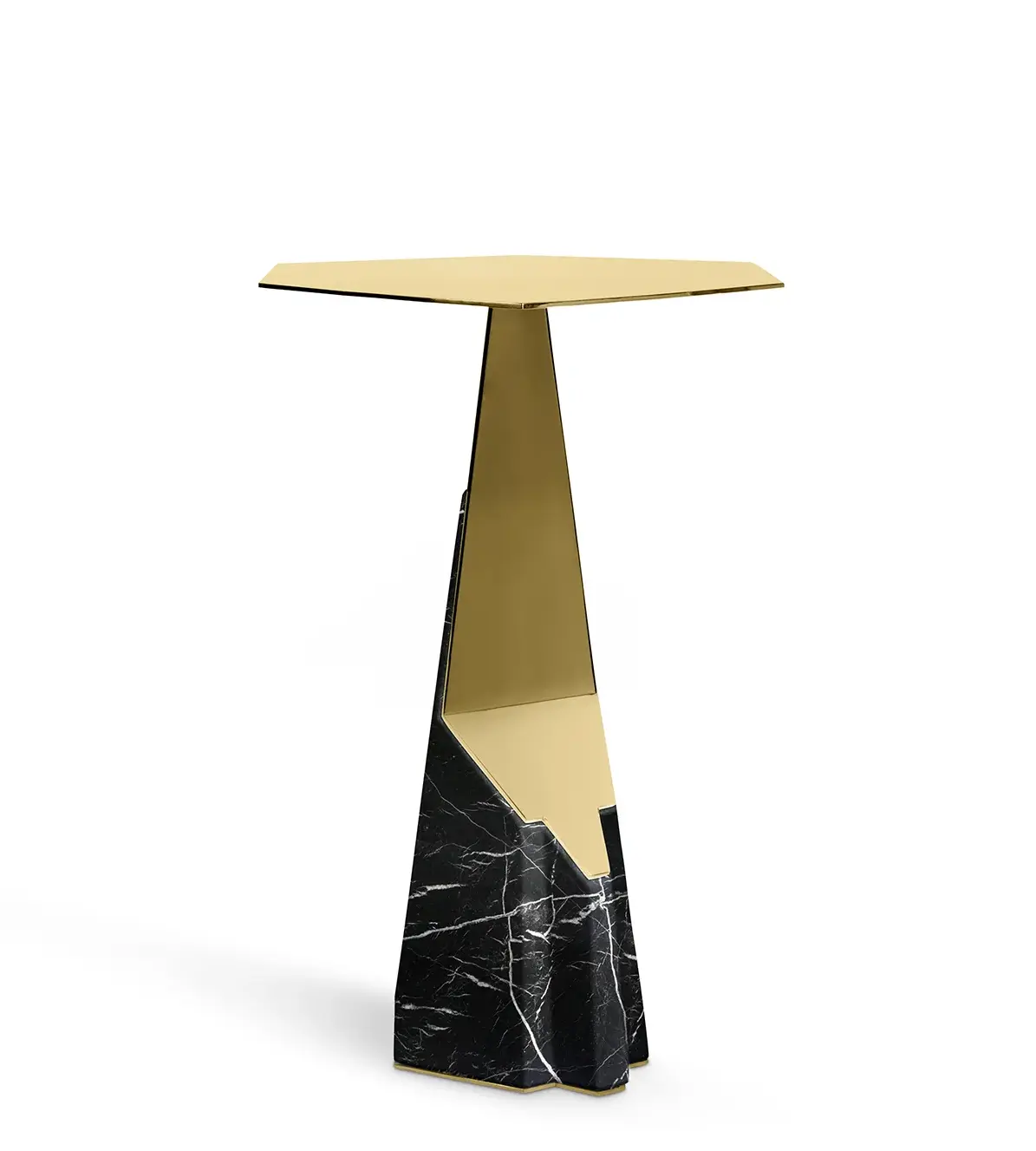 Halo Black Side Table