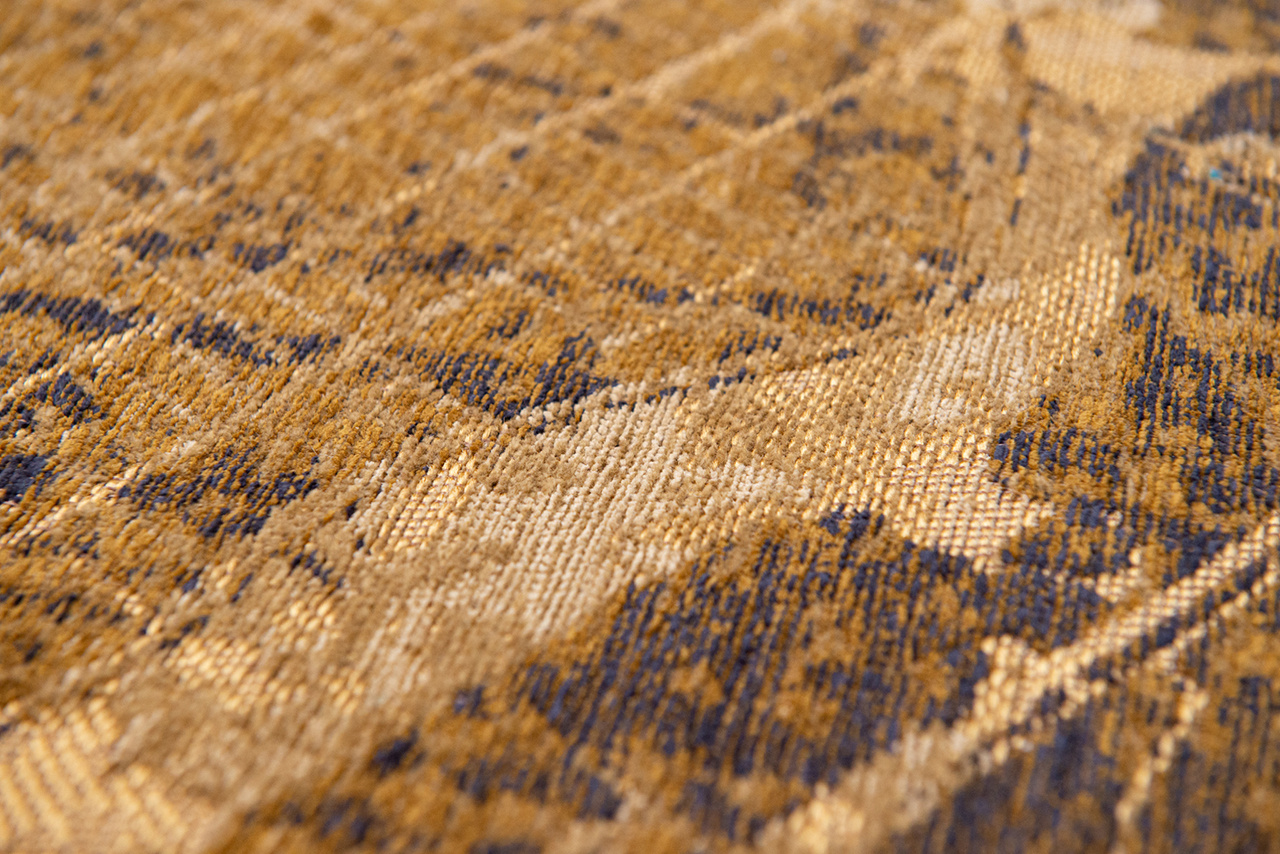 Gatsby Gold Round Rug