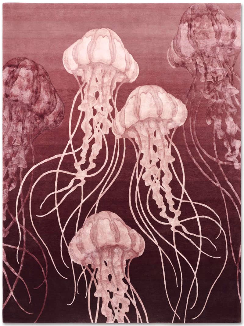 Jellyfish Exquisite Handmade Rug