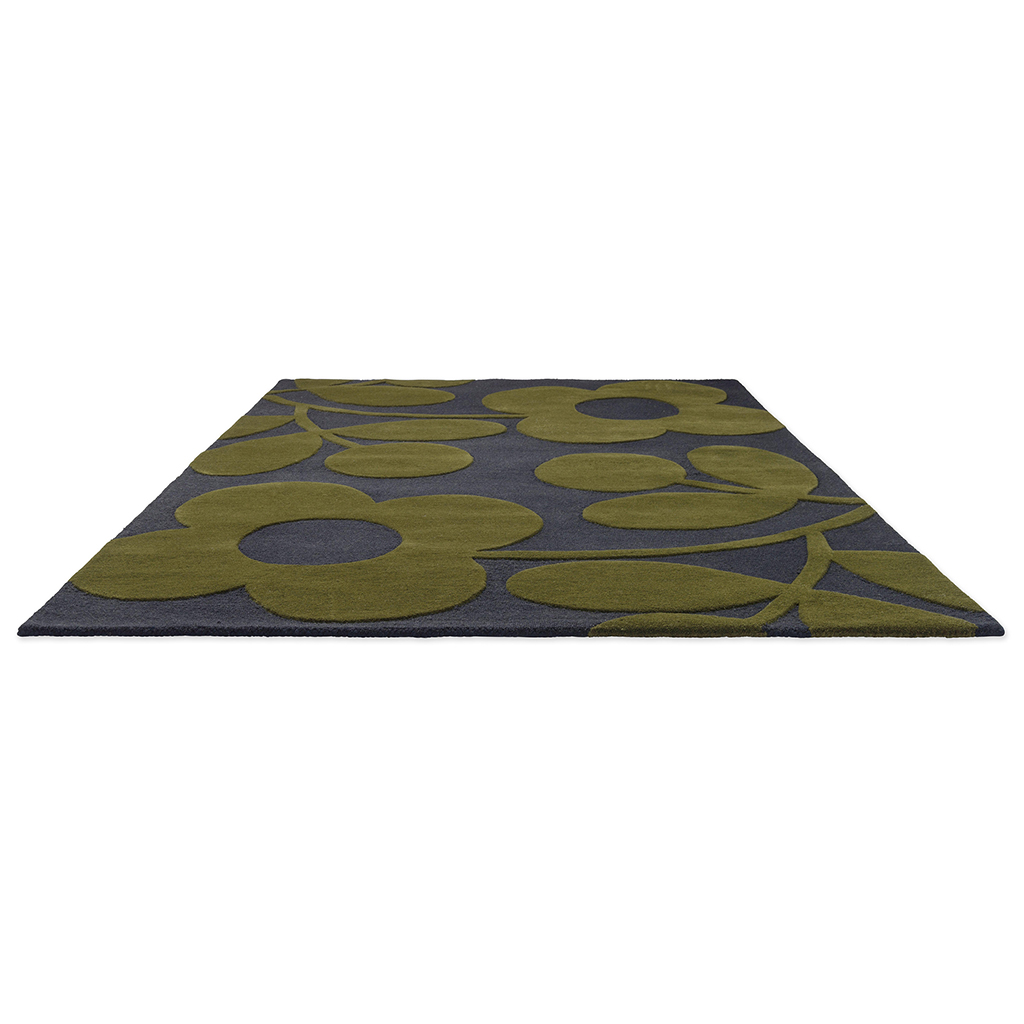 Sprig Green Designer Wool Rug