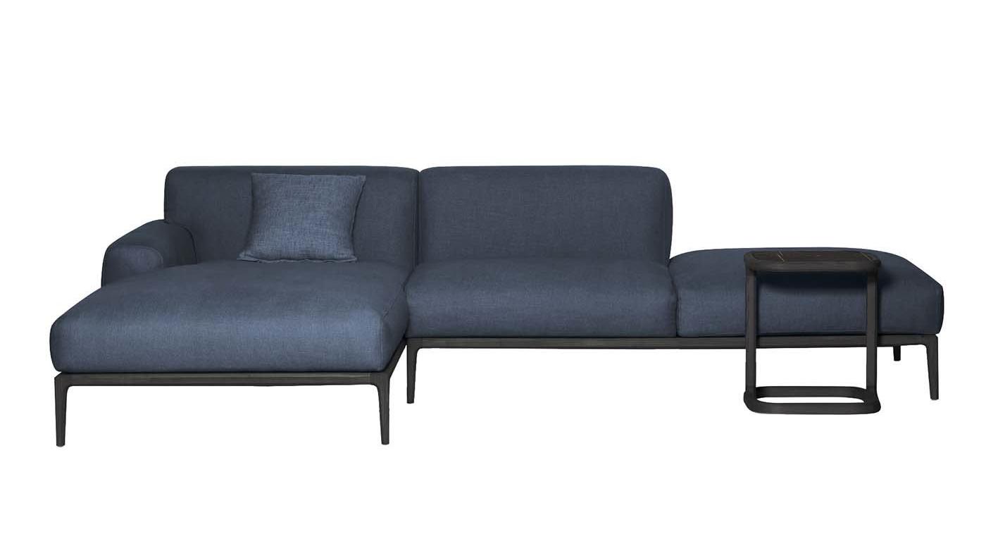 Bellagio Angular Blue Sofa