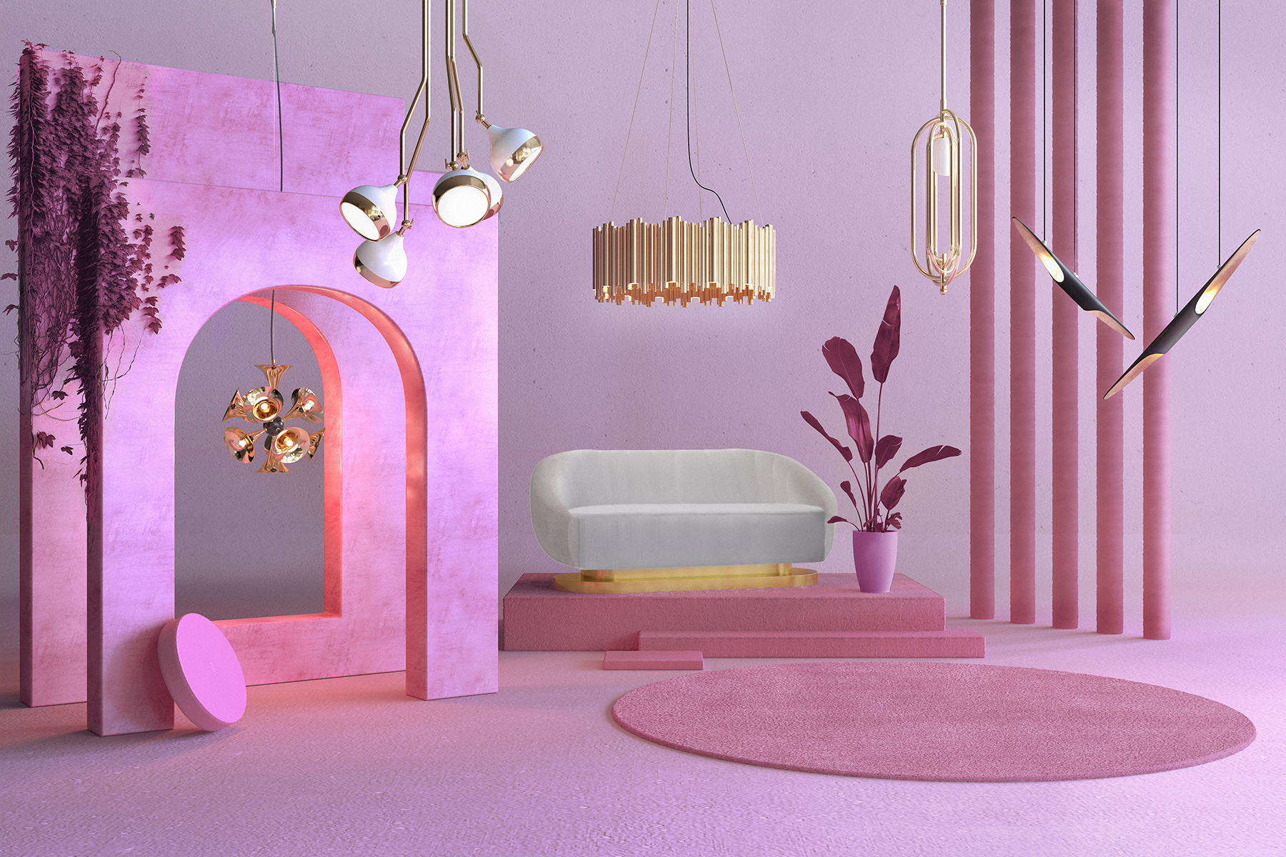 Grace Ceiling Suspension Lamp - 3