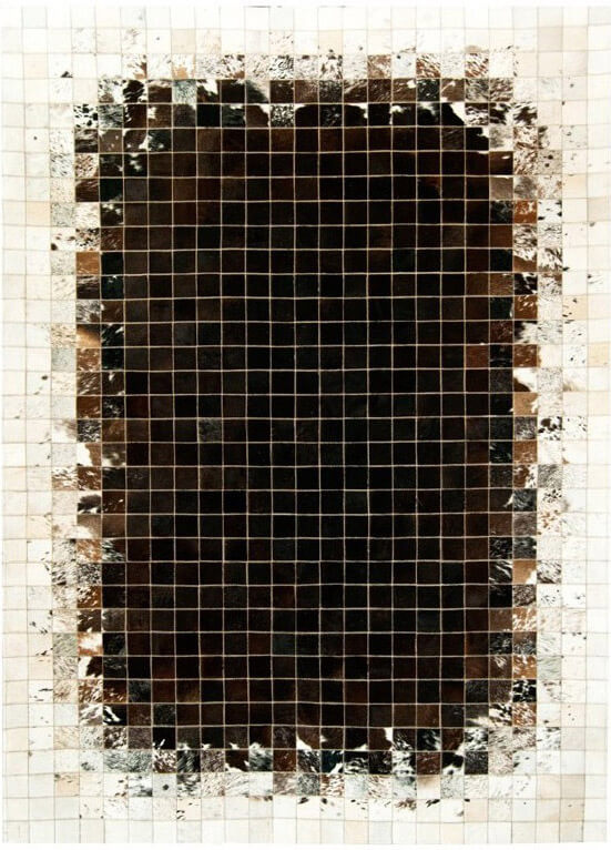 Mosaic Cowhide Rug