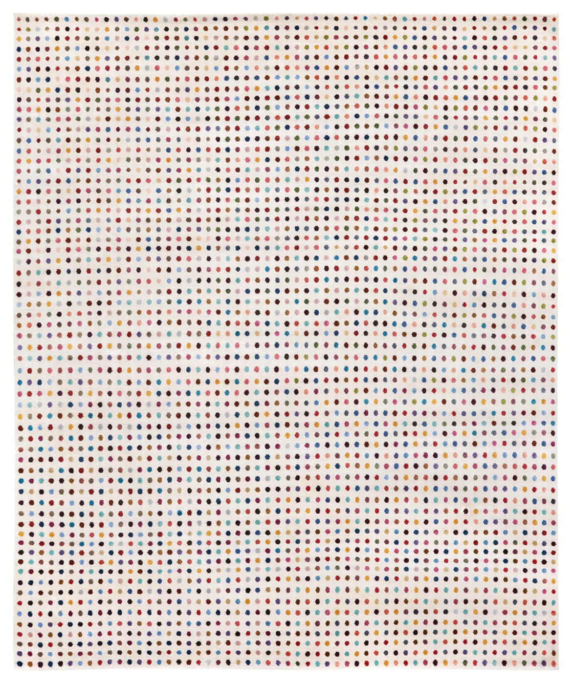Multi Dots Hand-Woven Rug