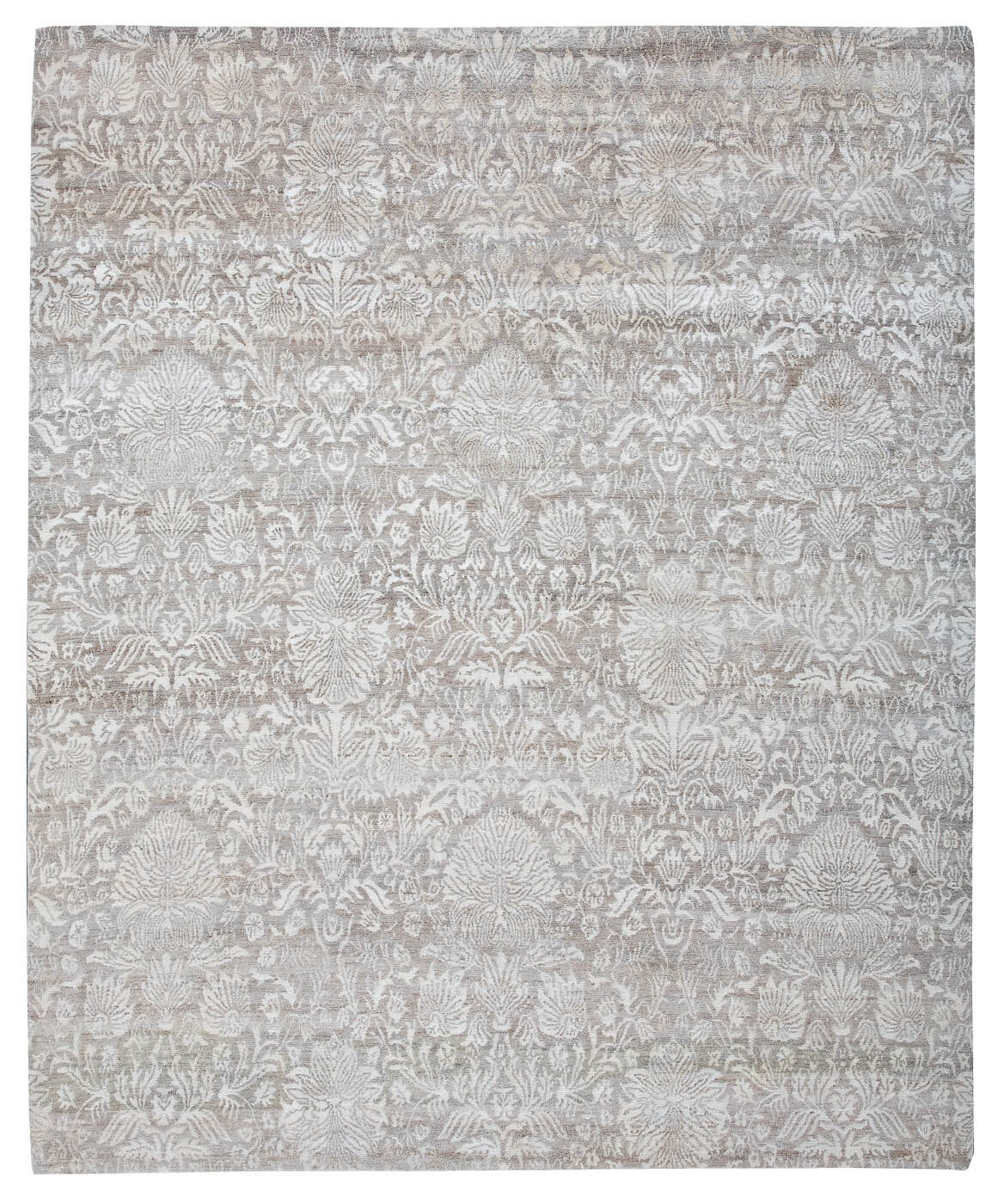 Hand-Knotted Verona Chrome Rug