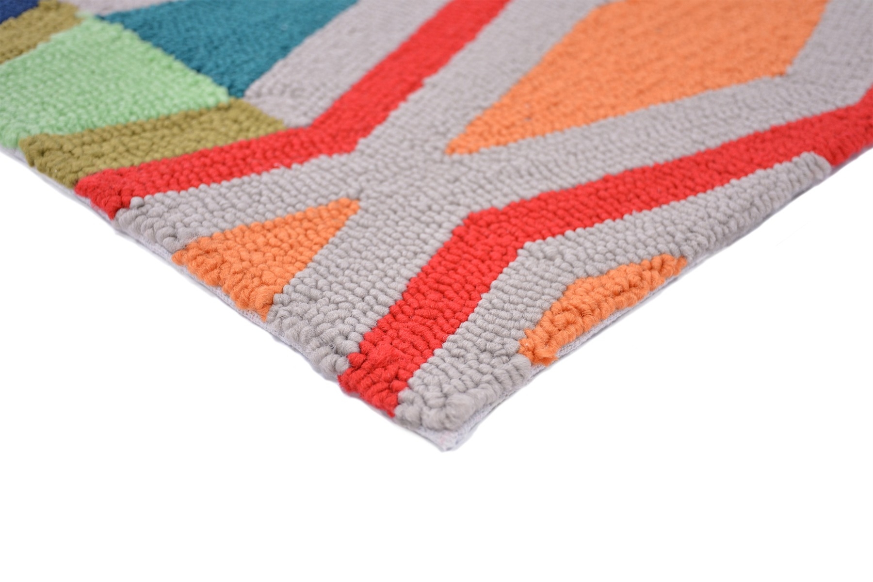 Outdoor Geometric Multi Rug