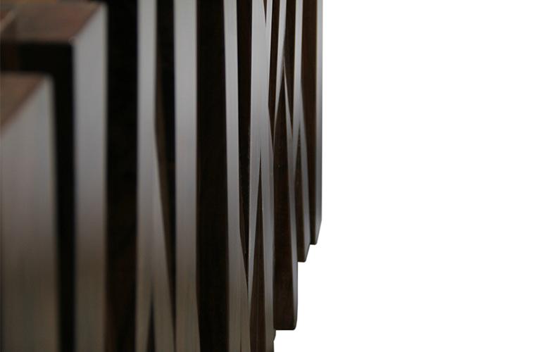Designer Wood Sideboard
