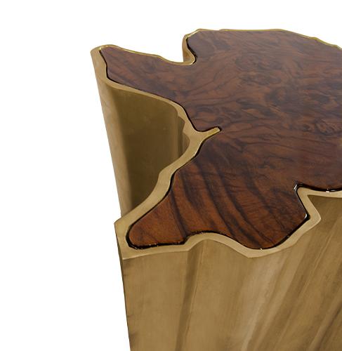 Natural Edge Side Table Big
