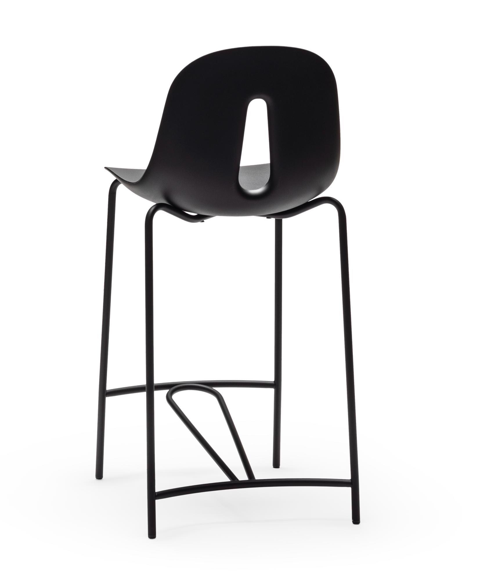Gotham SG-65 Black Bar Stool