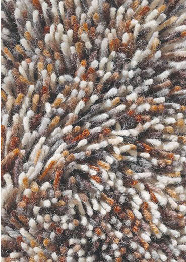 Tufted Shaggy Wool Rug 