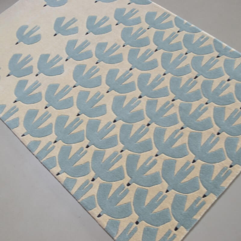 Pajaro Mint Handwoven Rug | Size: 2' 11
