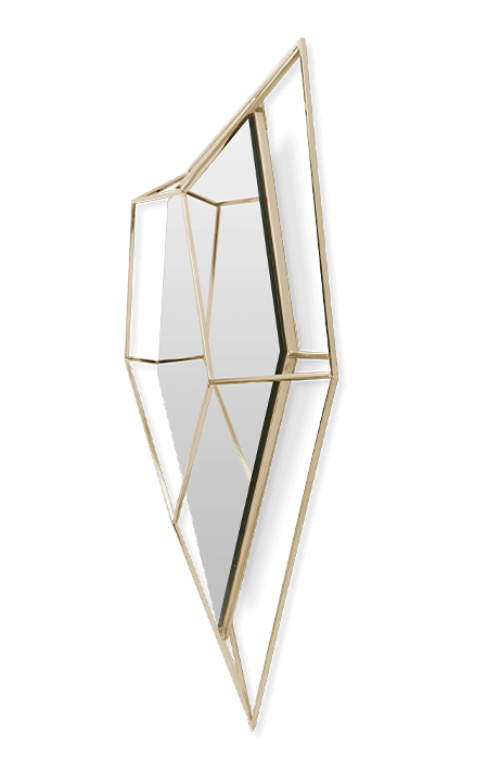 Lustre Small Wall Mirror