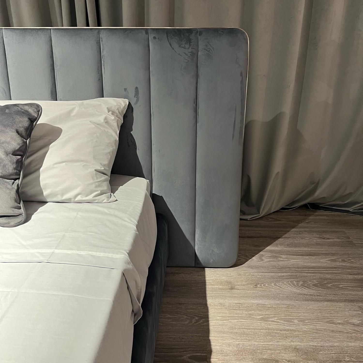 Douglas Dark Bed with Headboard
