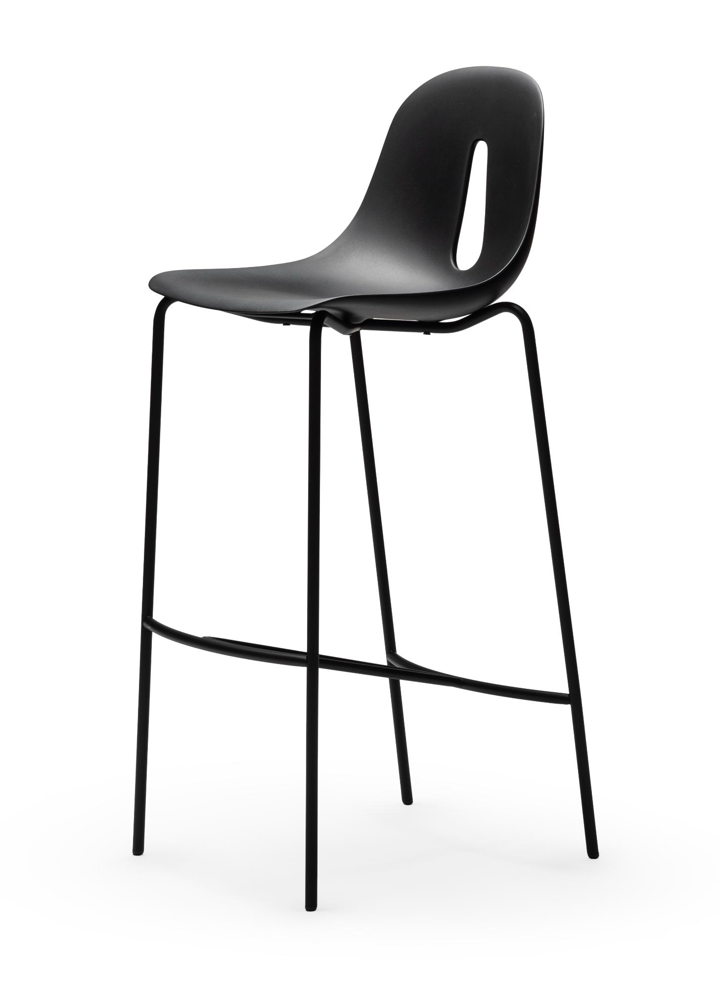 Gotham SG-80 Black Bar Stool