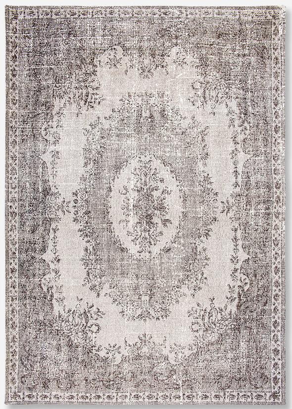 Vintage Medallin White Rug