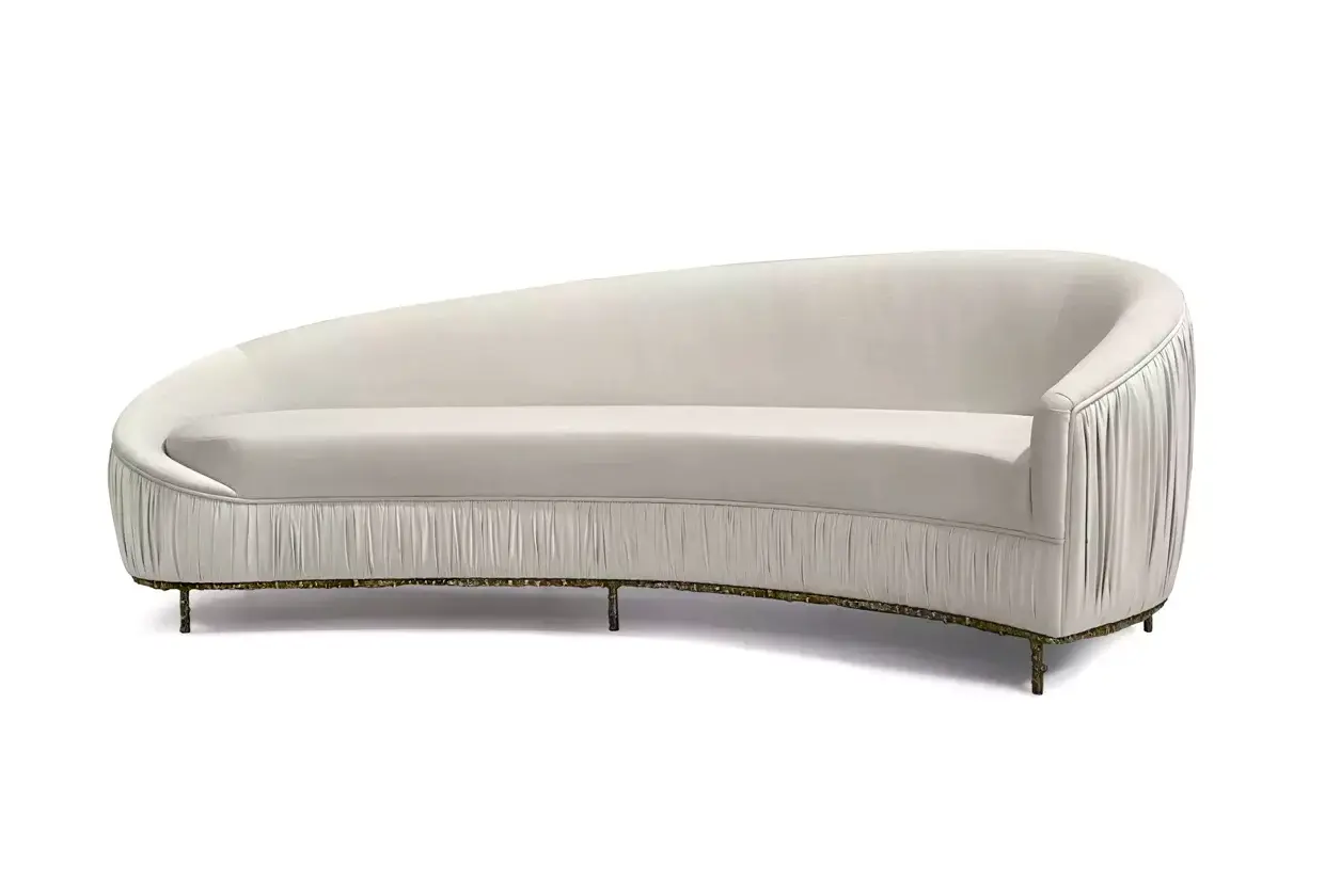 Vamp Metal Base Sofa