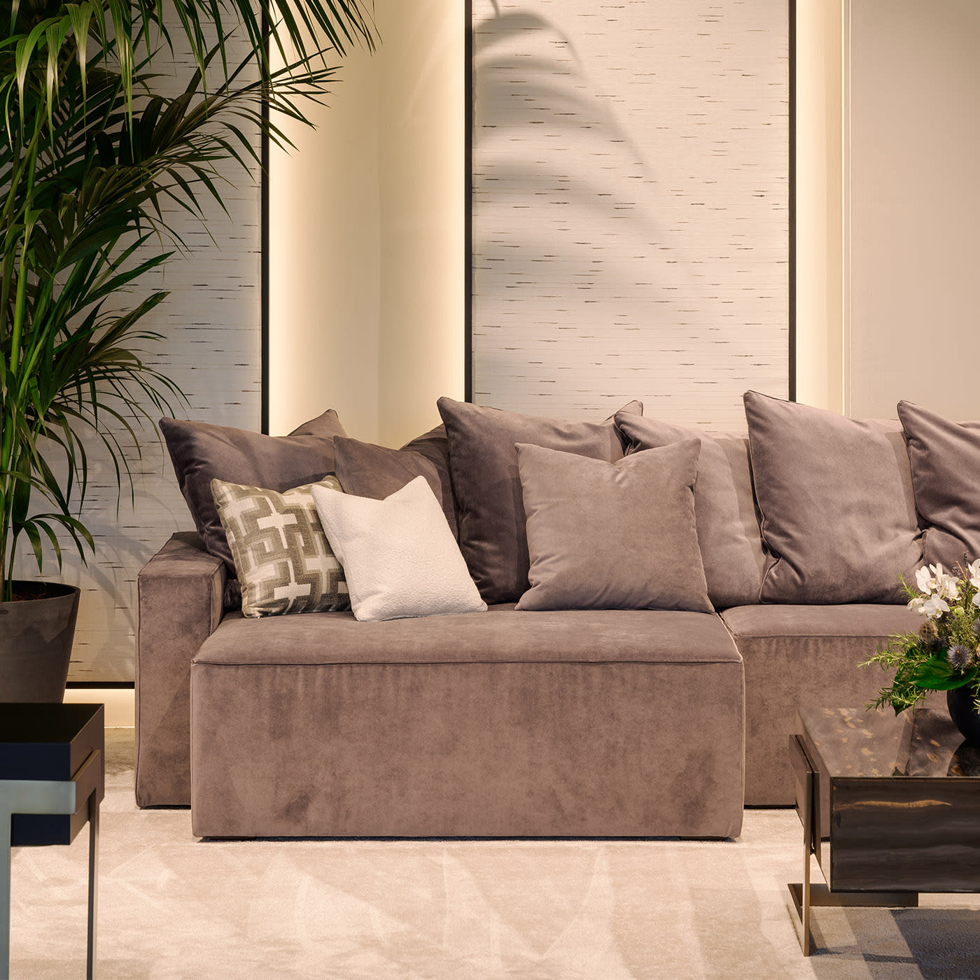 Bonnie Contemporary Italian Sofa