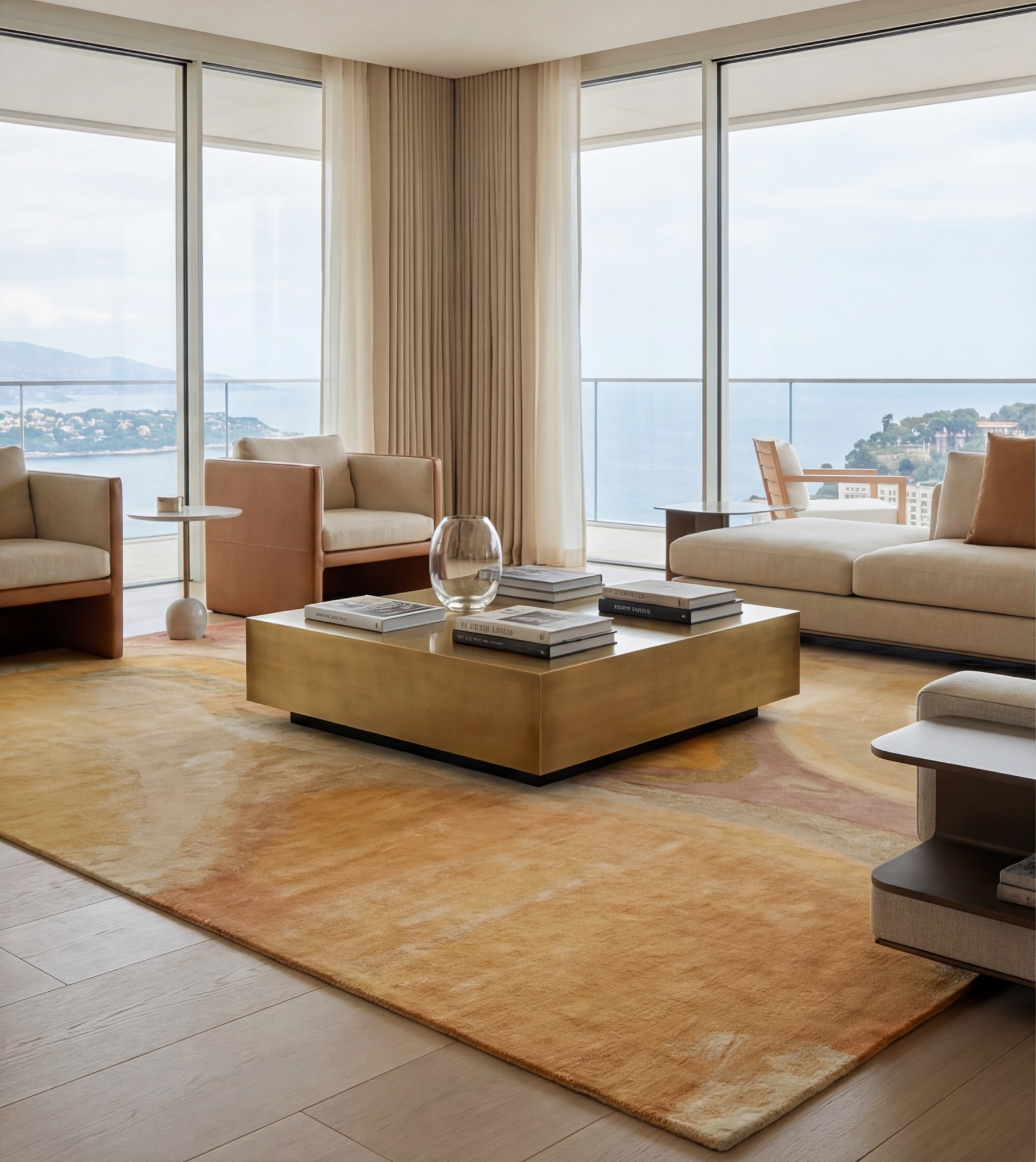 Amber Marble Artisan Rug