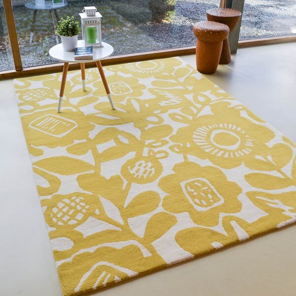 Kukkia Honey Premium Rug | Size: 6' 7