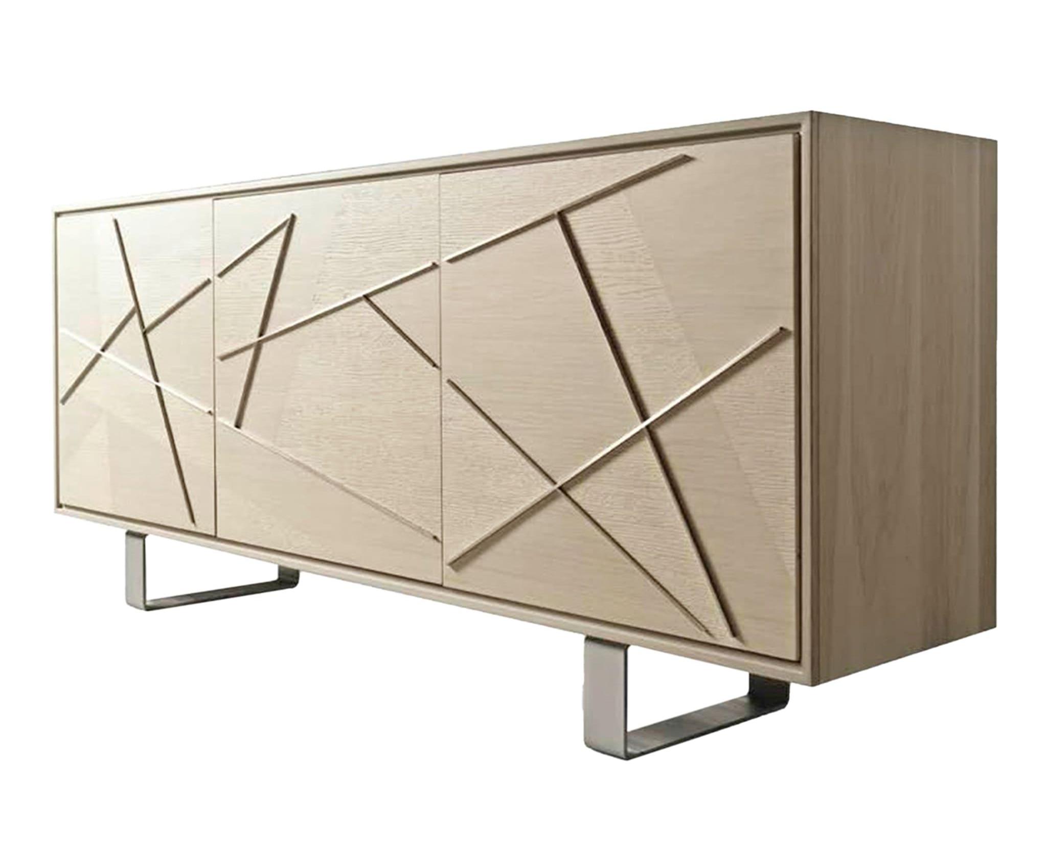 Materia Geometria 3-Doors Sideboard