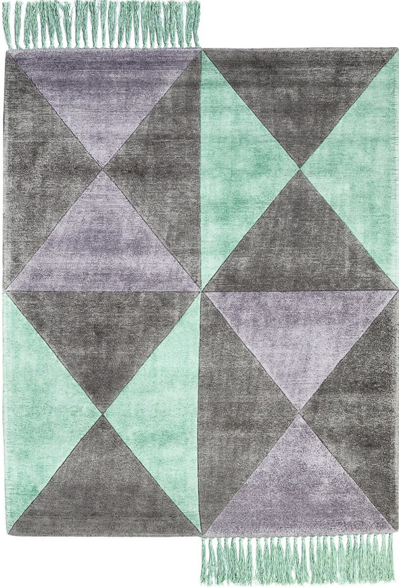 Butterfly Multi Viscose Sitap Rug | Size: 6' 3