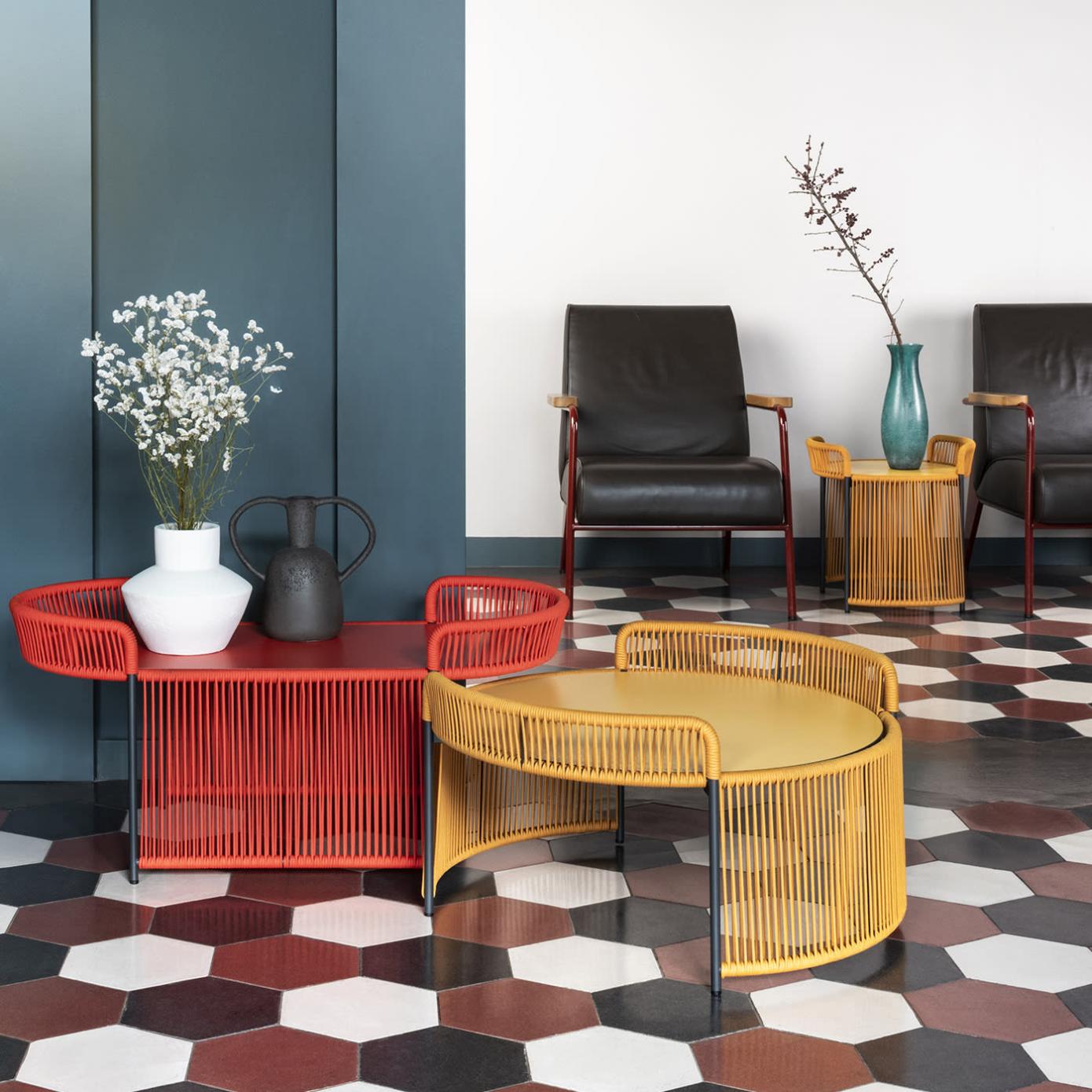 Altana OV Red Outdoor Coffee Table