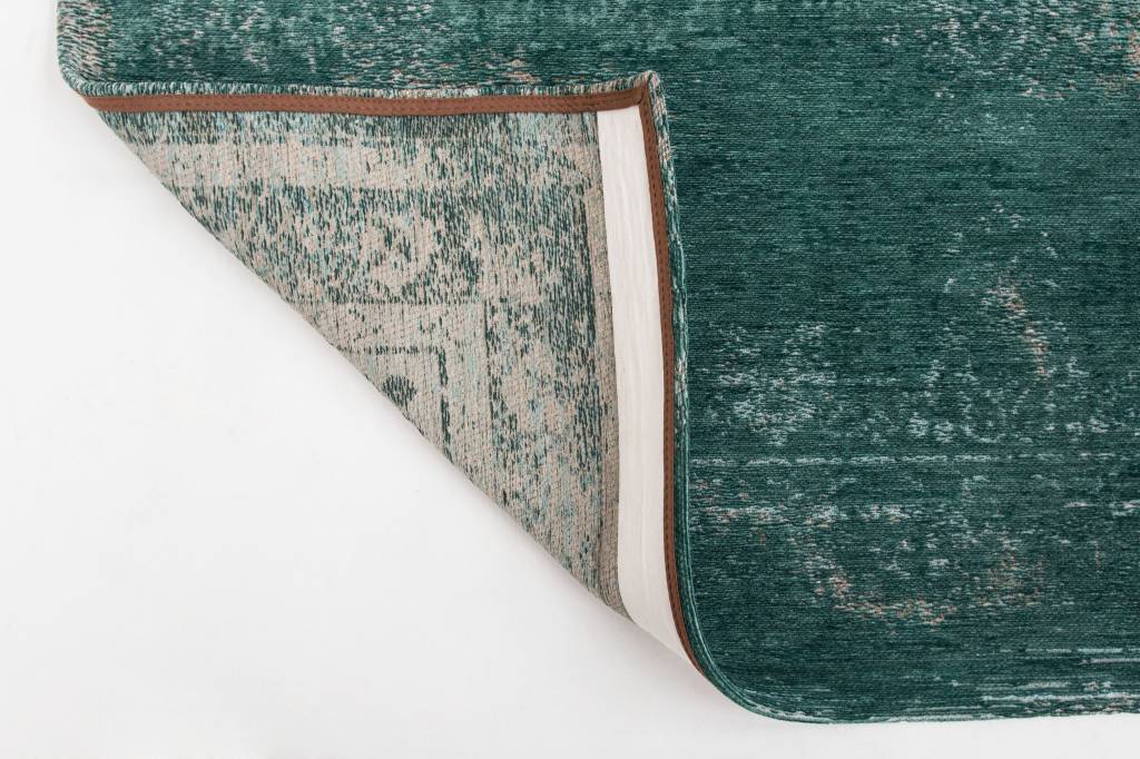 Medallion Green Flatwoven Rug