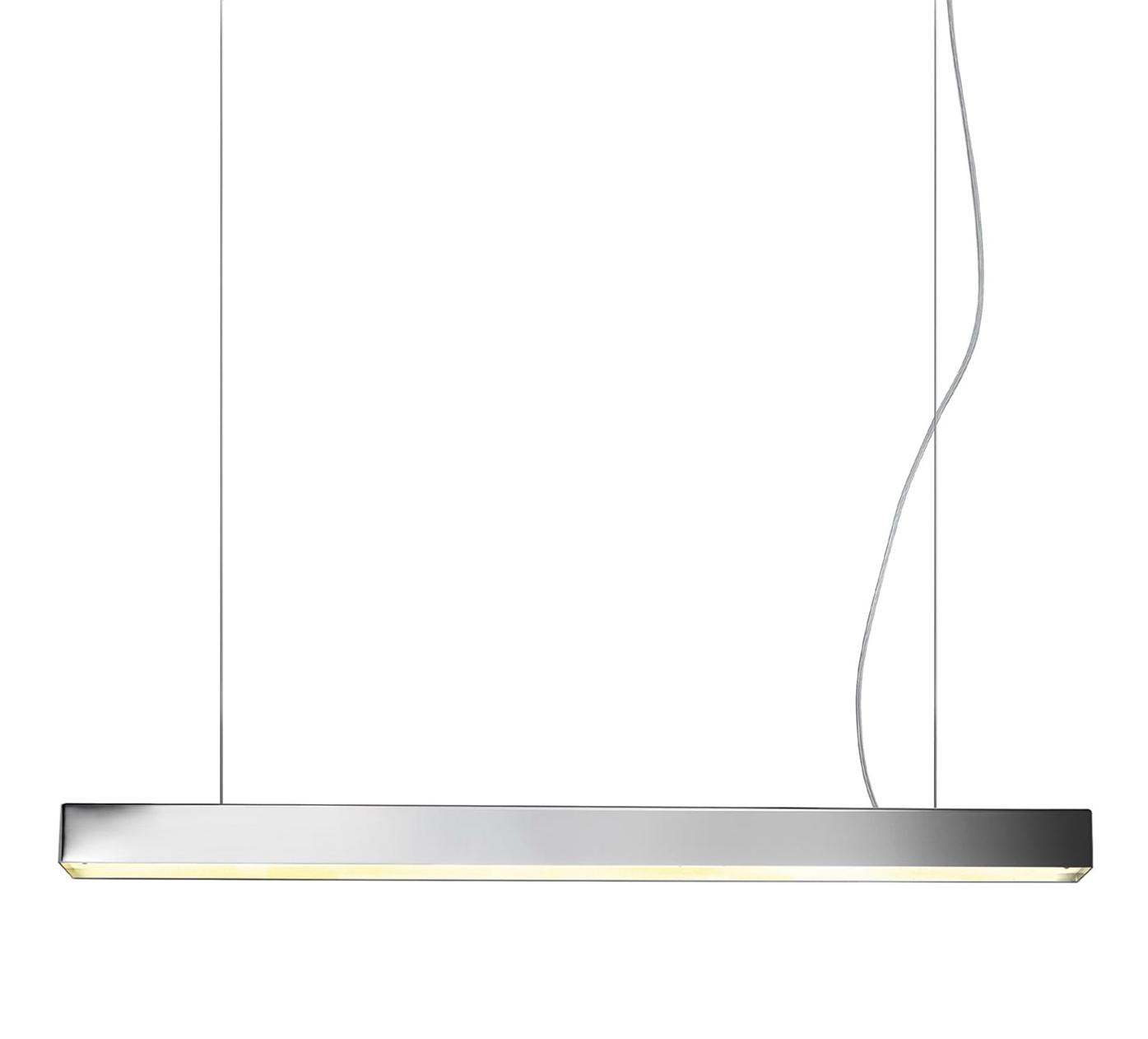 Polished Nickel LED Bar Pendant