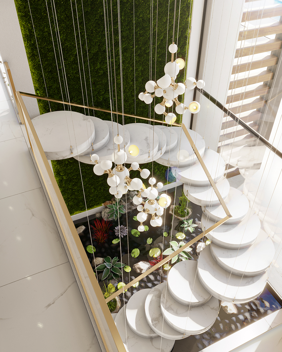 Molecular Suspension Lamp - 1