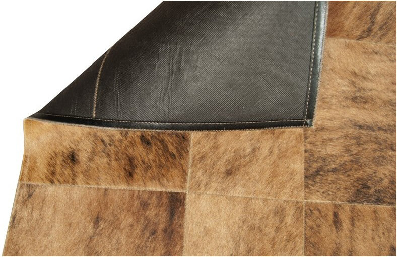 Gelos Cowhide Brown Rug