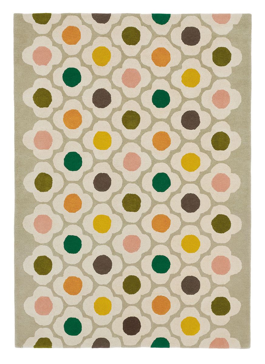 Flower Multi Hand-Tufted Rug