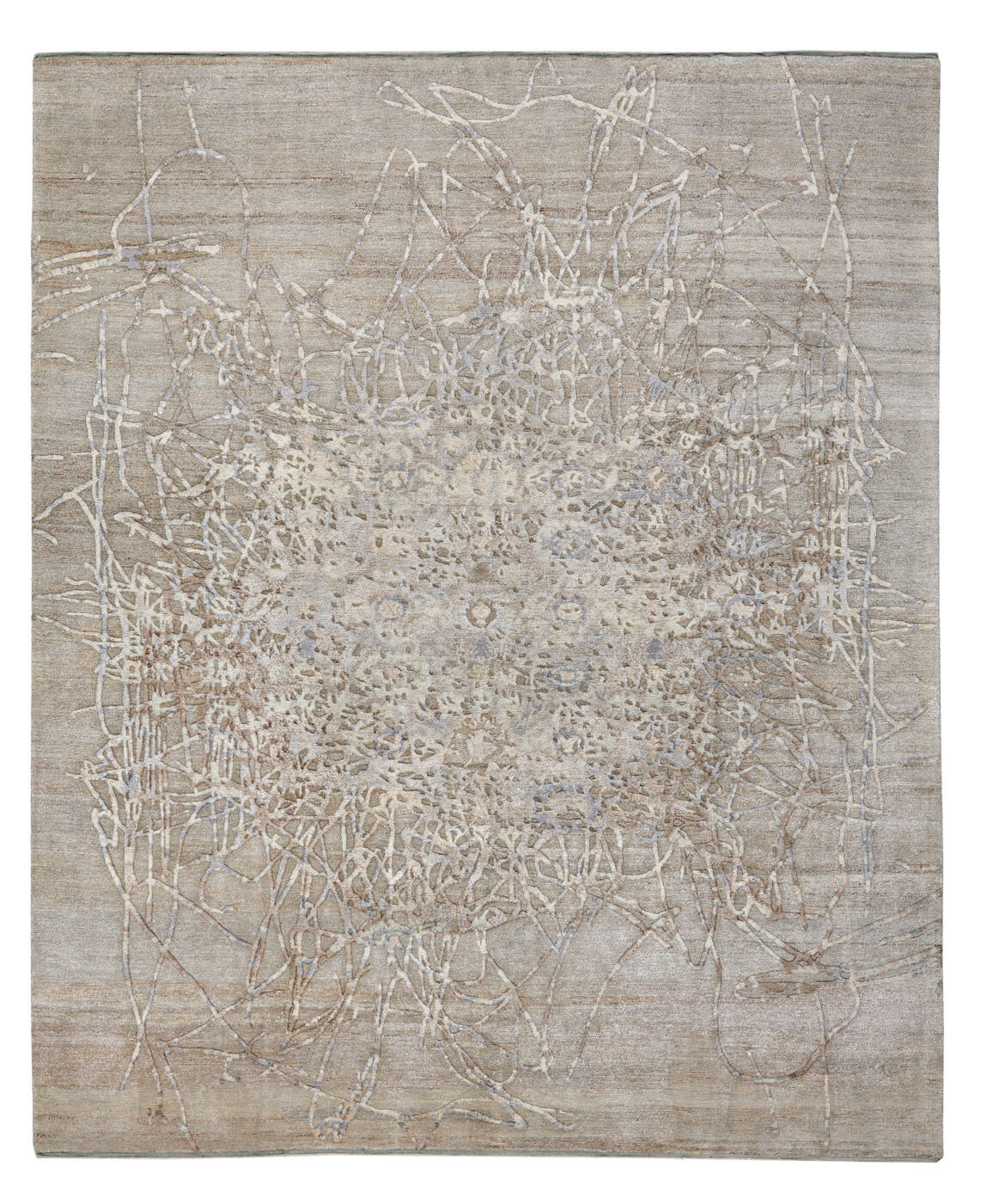 Bidjar Hand-knotted Beige Rug