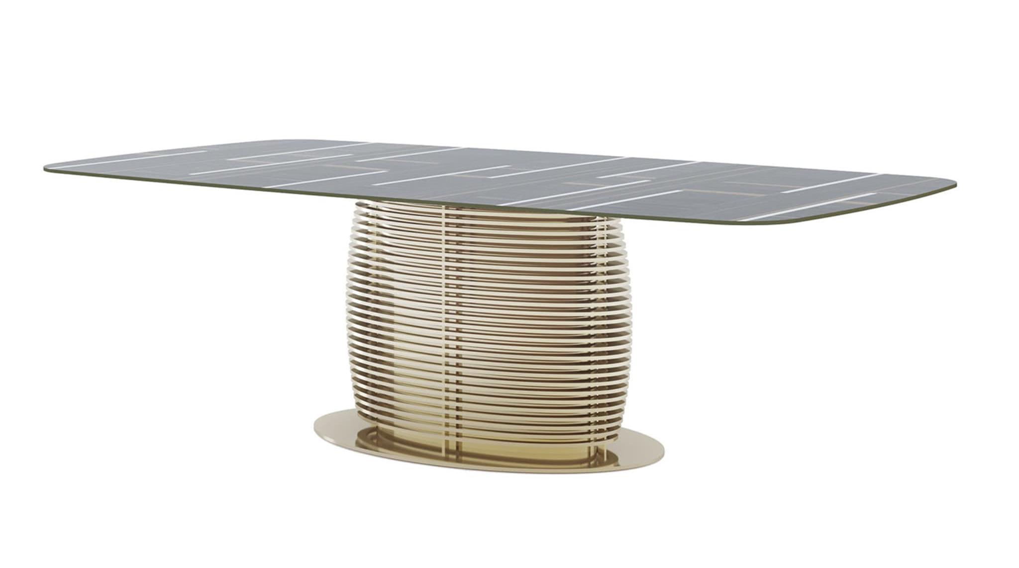 Aragorn Luxury Italian Table | Dimensions: W 250 x D 130 x H 75 cm