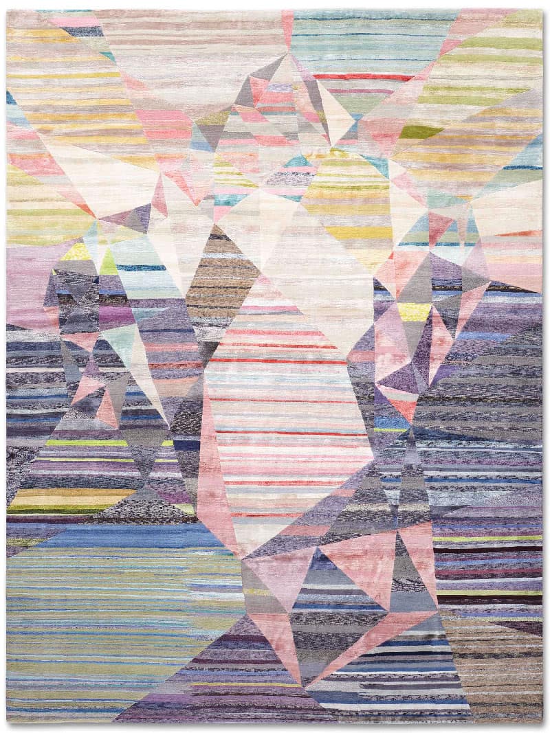 Heart Hand Knotted Rug