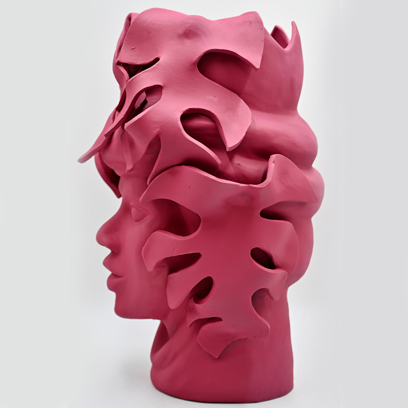 Moor's Head Pink Sculpture