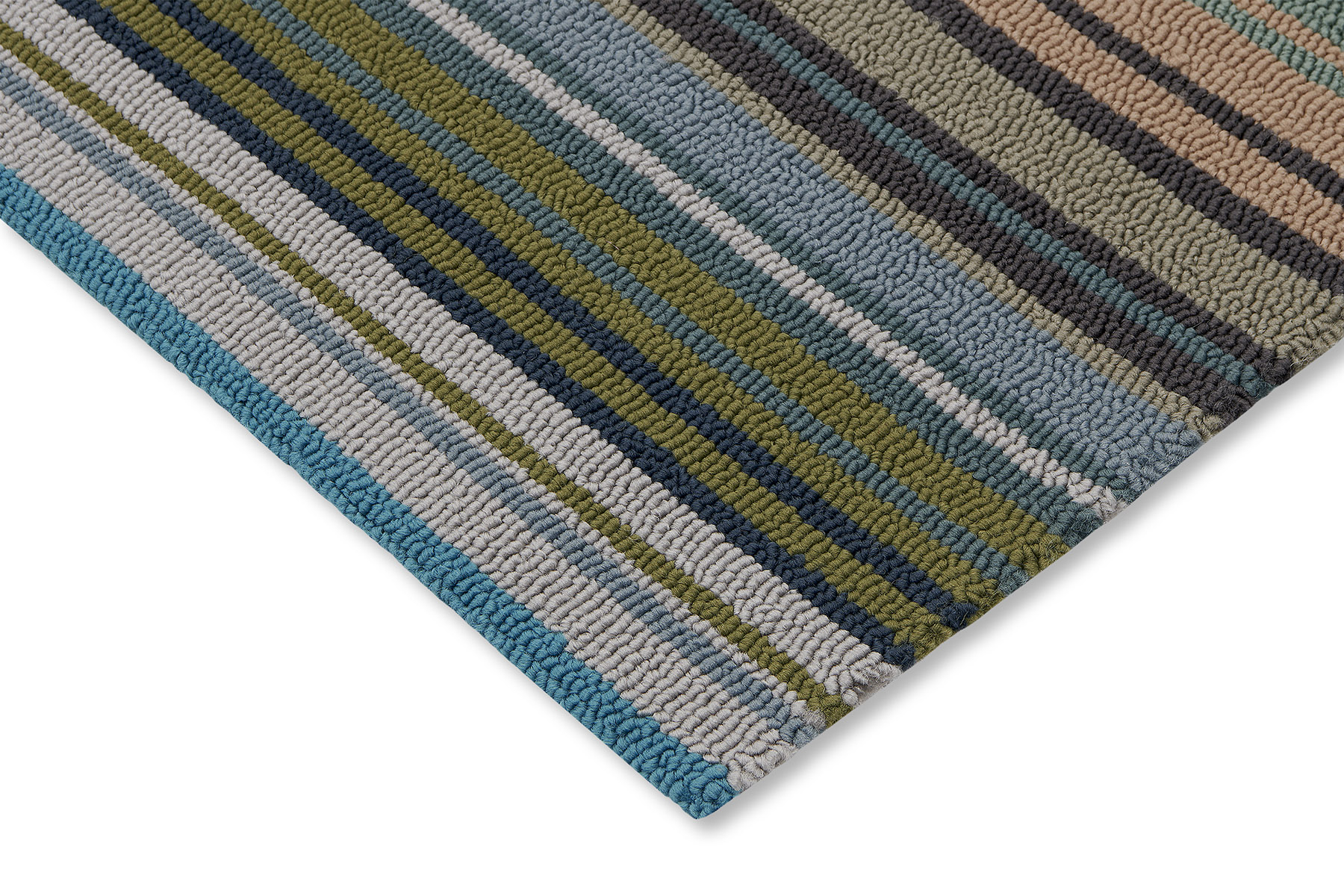 Multi Stripes Outdoor Rug